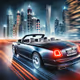 Speeding Elegance: Rolls-Royce in Nighttime Dubai