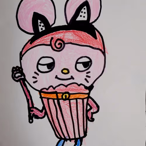 브레드이발소_고양이 컵케이크