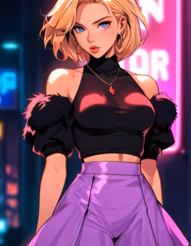 blonde