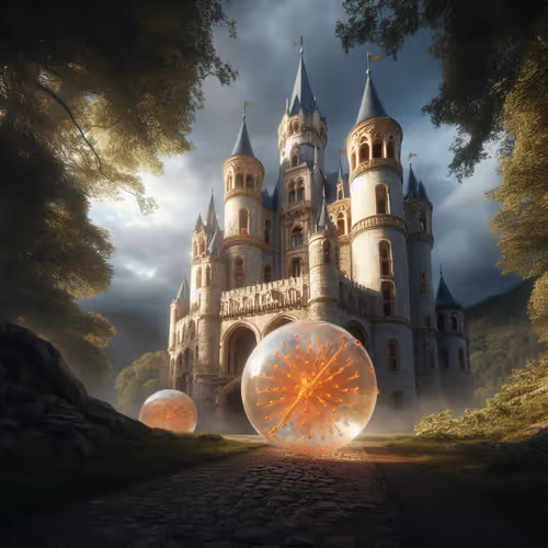 castle zorb