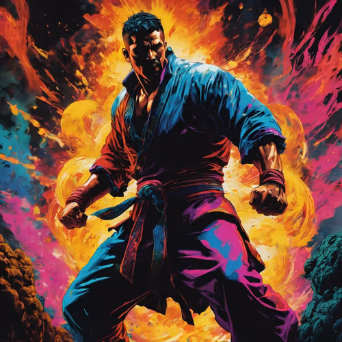 karate man