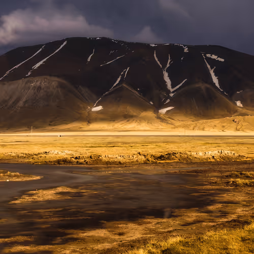 steppe lake