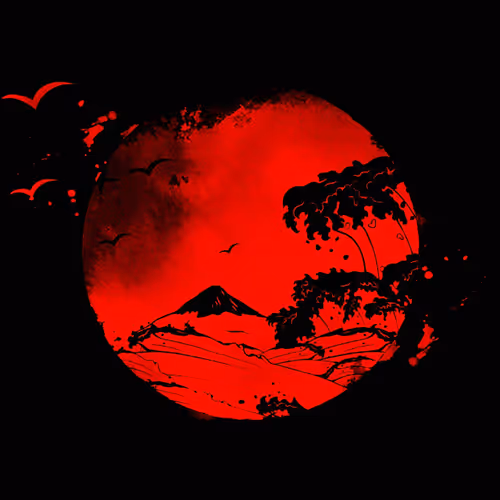 Red sun collection