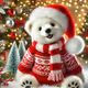 Christmas Polar Bear