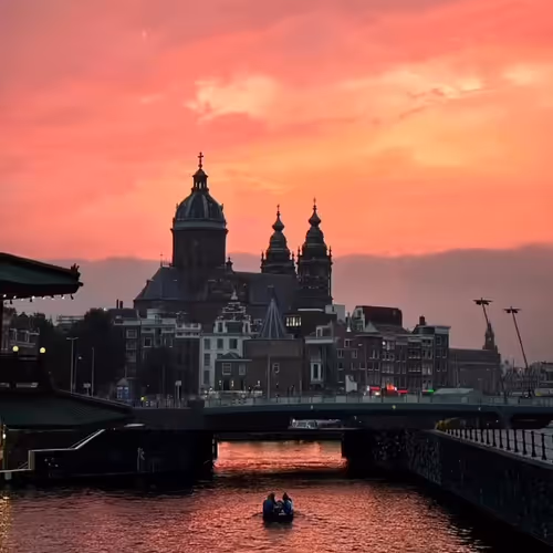 Red Canals and Cityscapes