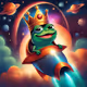 Pepe cute king of the universe