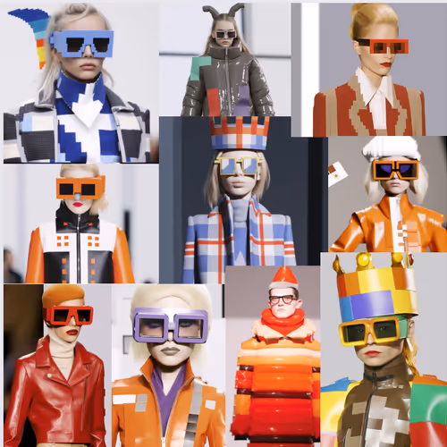 Nouns High Fashion Lookbook