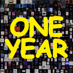 1 YEAR OF DESIGN EVERYDAYS