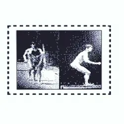 Boys Playing Leap Frog