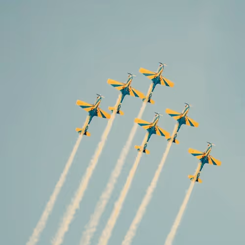 the sky