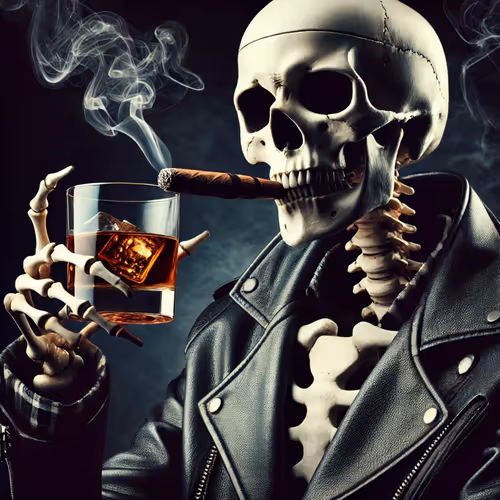 Bones & Bourbon: The Midnight Reveler