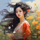 Spring Breeze on Her Face
