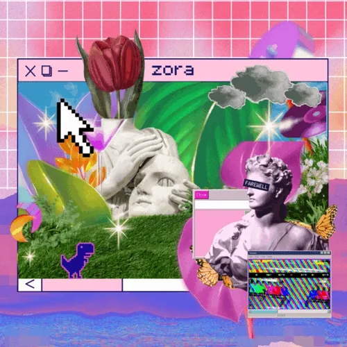 Vaporwave Collage