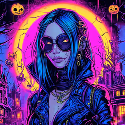 Cyberpunk Halloween