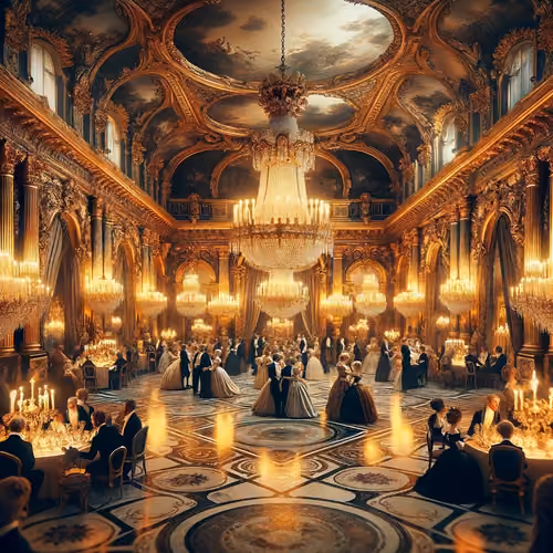 A grand ballroom