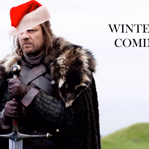 winter is coming soon