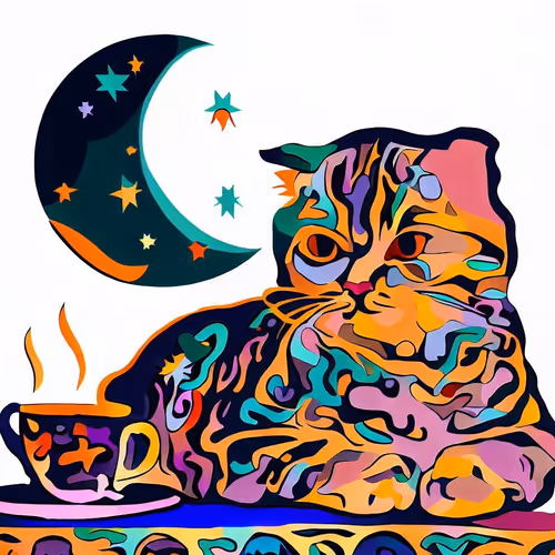Cat to Moon
