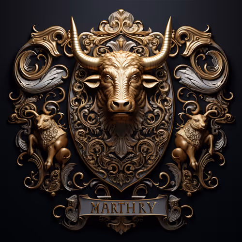 Bull Season Crest