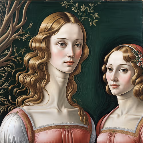 Sandro Botticelli neural tribute