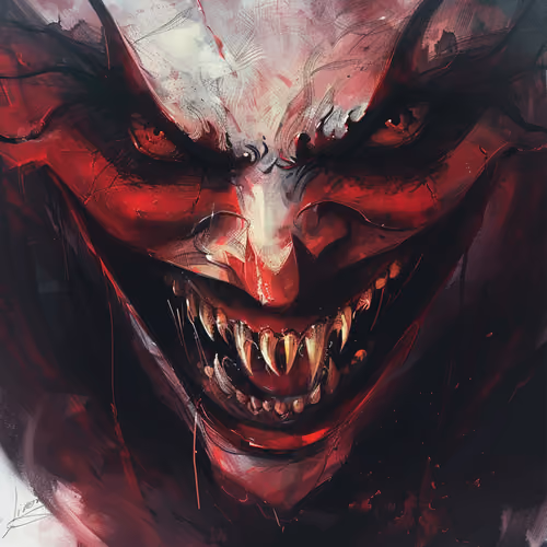 Demon's smile