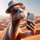camel selfie