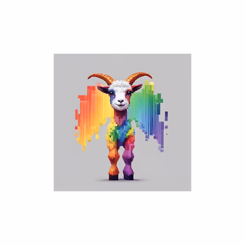 pixel goat