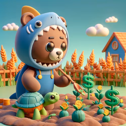 Bored Sharky the Airdrop Farmer