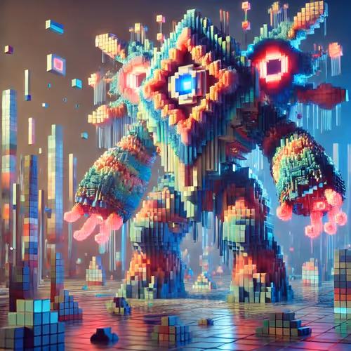 Guardian of the Pixel Plains