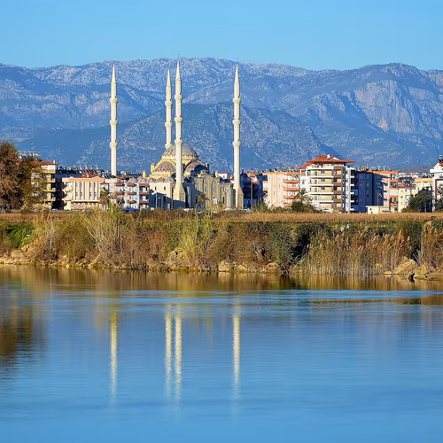 Mosque near the river