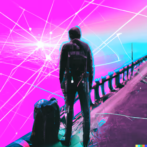 Neon tourist