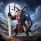 Rackot and his sward