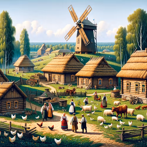 DEREVENSKIE KRASOT'Ы
