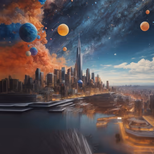 Cosmic Cityscape