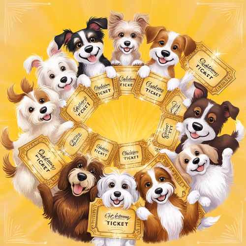 Golden dog ticket