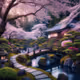 Japanese Garden in Spring