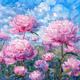 oil painting - flower