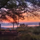 hamla mountain sunset