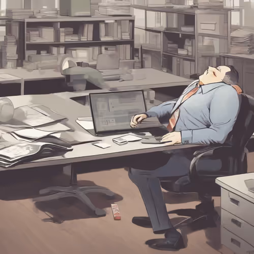 sleeping boss
