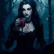 vampire woman blood
