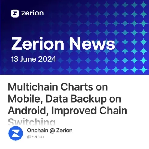 Multichain Charts on Mobile, Data Backup on Android, Improved Chain Switching