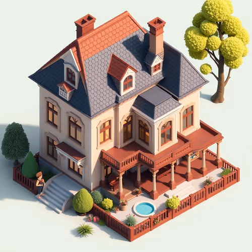 Isometric Mansions on Zora