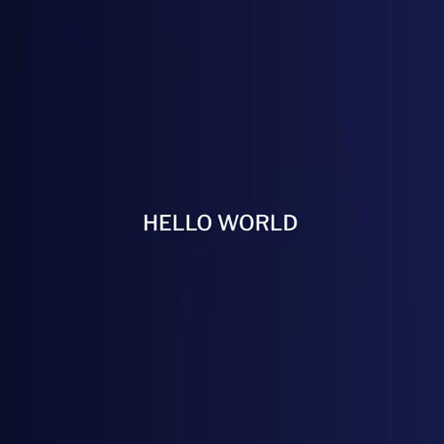 Hello World