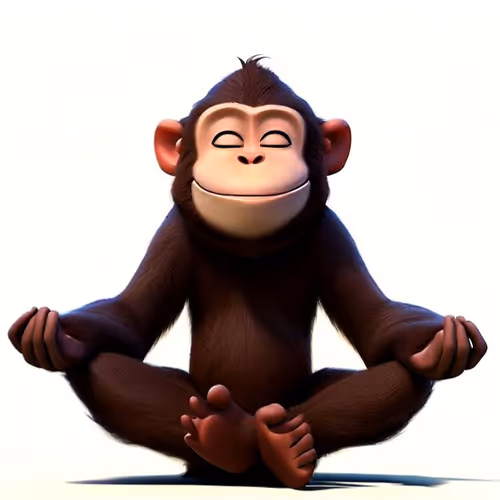 Meditating Ape