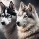 Northern sled dogs...