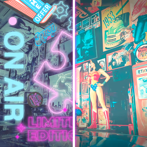 neon lights