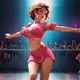 Girl in club