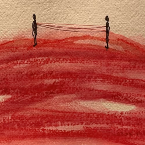 Connected to the Universe by Shiota Chiharu