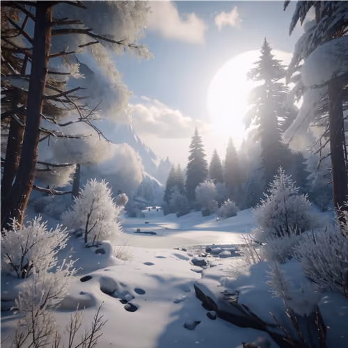 snowy