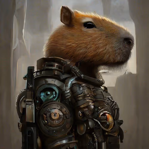 Steampunk Capybara