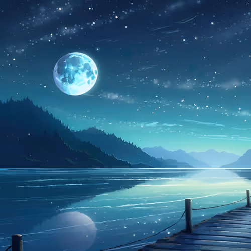 The moonlight is charming